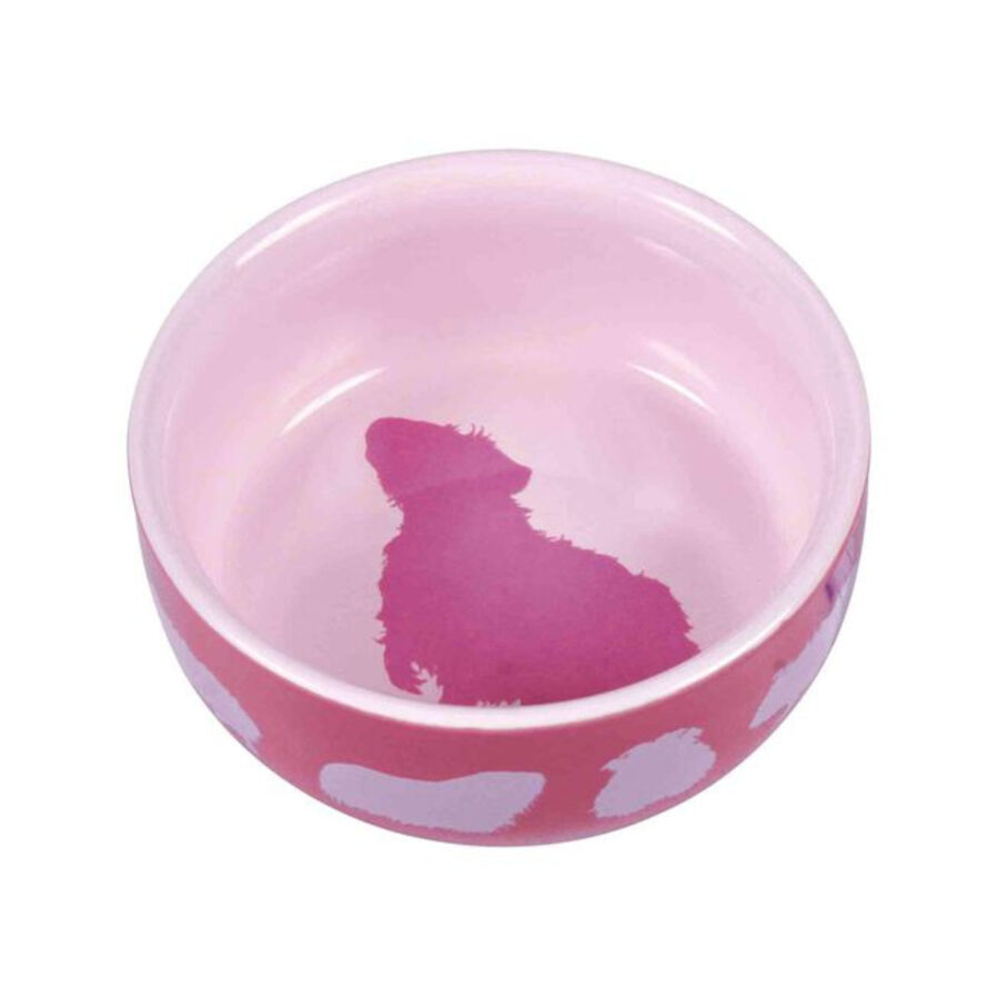 250 ml Trixie Motivos Porquinhos-da-india Comedor de Cer&aacute;mica para roedores, , large Imagem n&uacute;mero 2