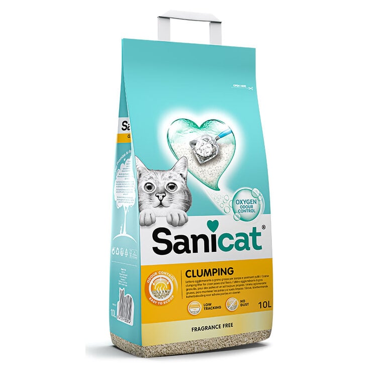 10 L Sanicat Cumpling Areia Aglomerante para gatos,  Imagem número 1 10 L Sanicat Cumpling Areia Aglomerante para gatos, , large Imagem número 1