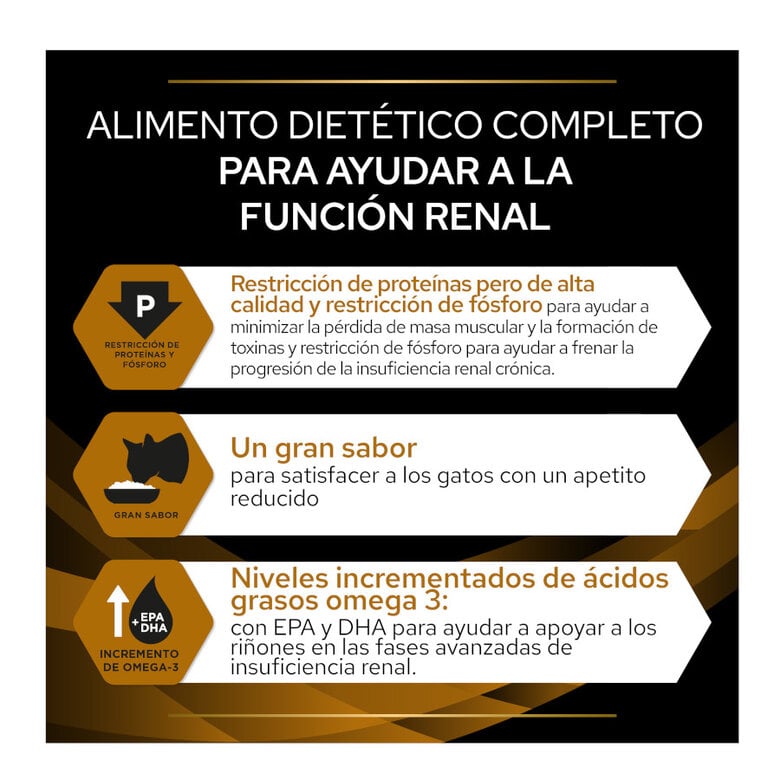 5 kg Pro Plan Veterinary Diets Renal Advanced Care ração para gatos,  Imagem número 3 5 kg Pro Plan Veterinary Diets Renal Advanced Care ração para gatos, , large Imagem número 3