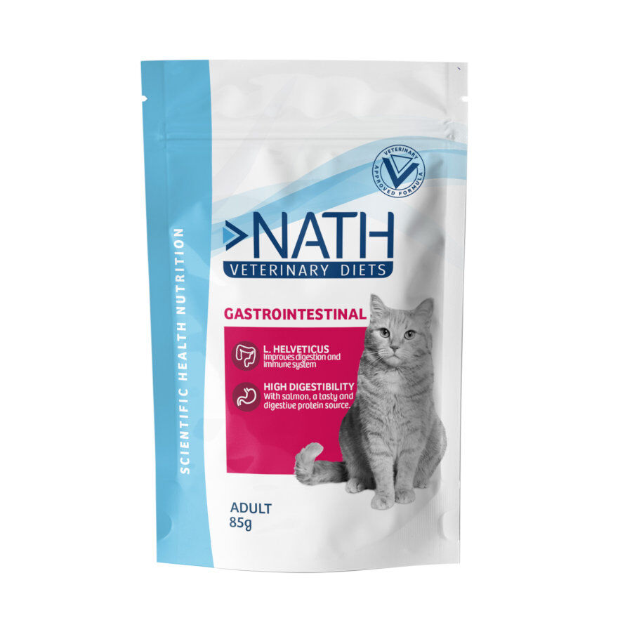 85 g Nath Veterinary Diets Gastrointestinal saqueta para gatos., , large Imagem n&uacute;mero 1