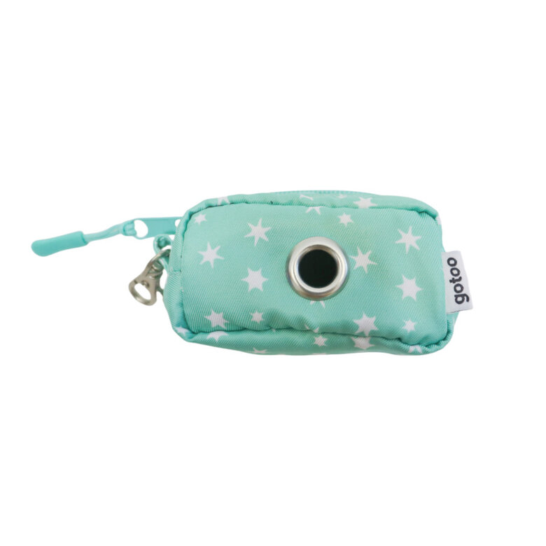 Gotoo Porta-sacos estampado verde para cães,  Imagem número 1 Gotoo Porta-sacos estampado verde para cães, , large Imagem número 1