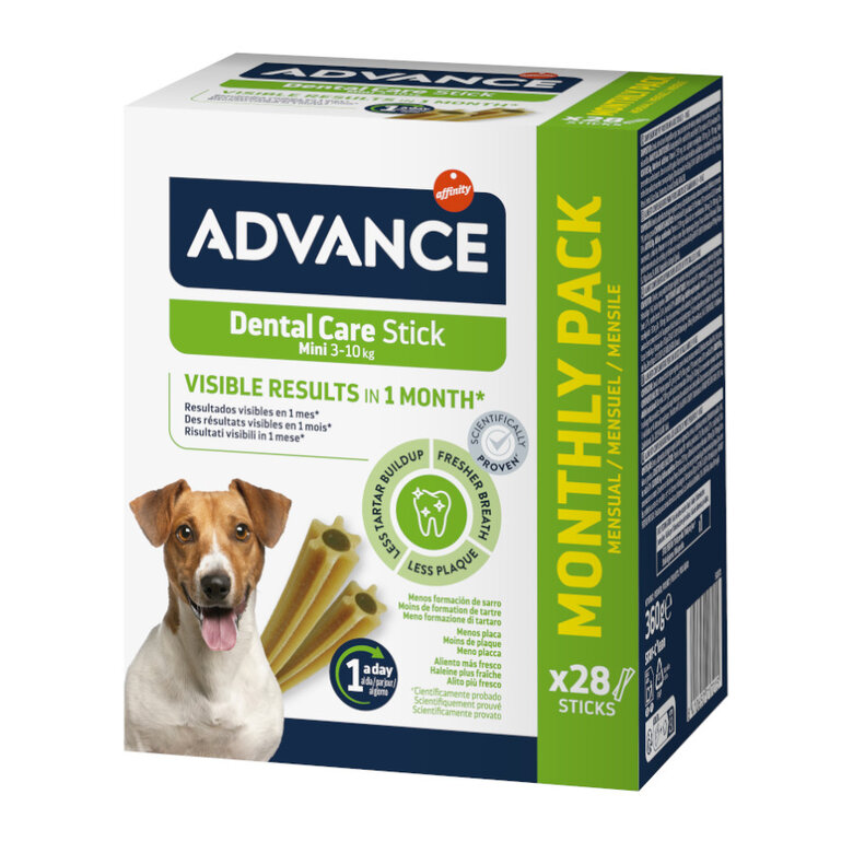 28 sticks Affinity Advance Dental Care Stick Mini para cães,  Imagem número 1 28 sticks Affinity Advance Dental Care Stick Mini para cães, , large Imagem número 1
