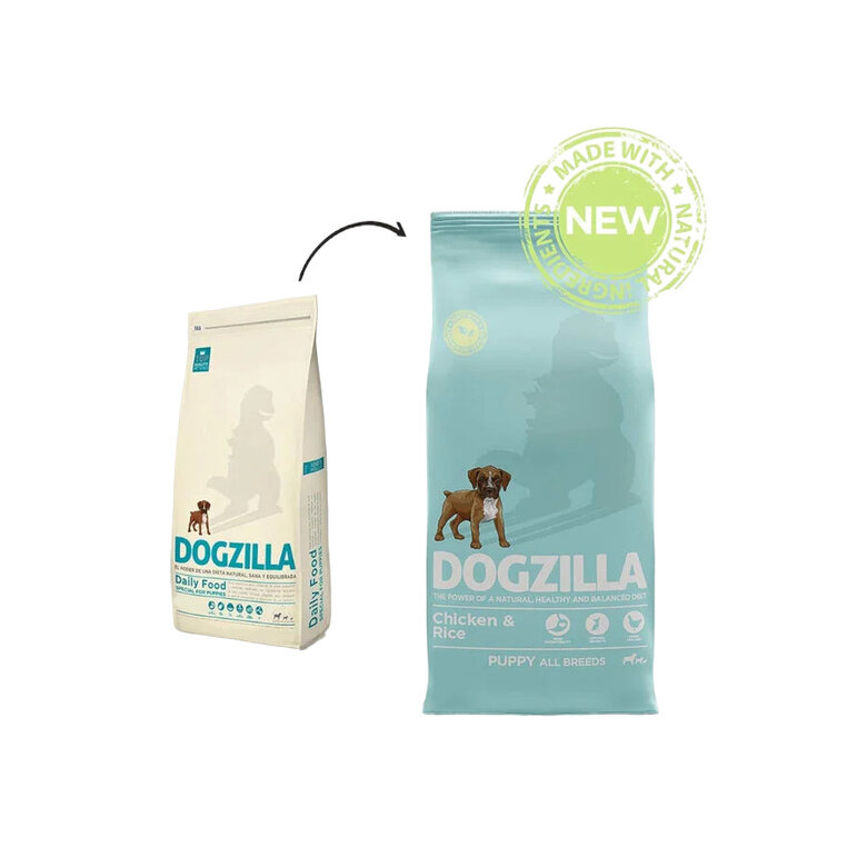 12 kg Dogzilla Puppy Frango e Arroz ração,  Imagem número 2 12 kg Dogzilla Puppy Frango e Arroz ração, , large Imagem número 2