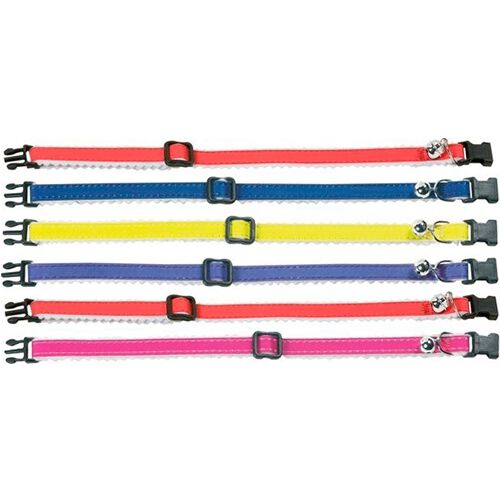 Flamingo Collar Fluorescente para gato Imagem n&uacute;mero 1