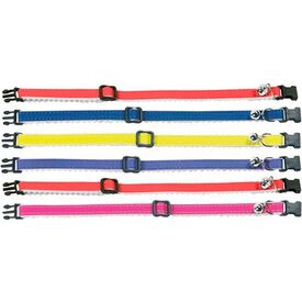 Flamingo Fornitura coleira fluorescente para gatos