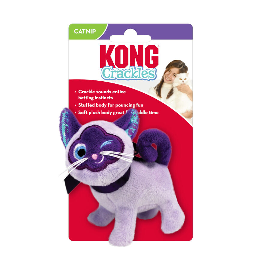 Kong Crackles Winkz Felino de peluche para gato, , large Imagem n&uacute;mero 2