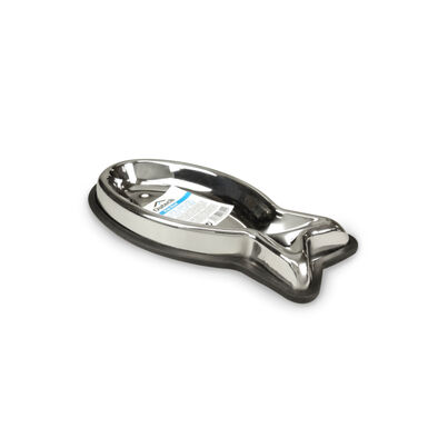 Outech Inox Fish Comedouro para gatos