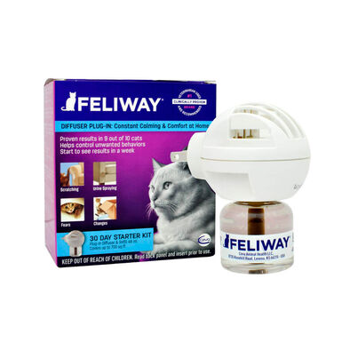 Difusor com recarga Feliway para gatos