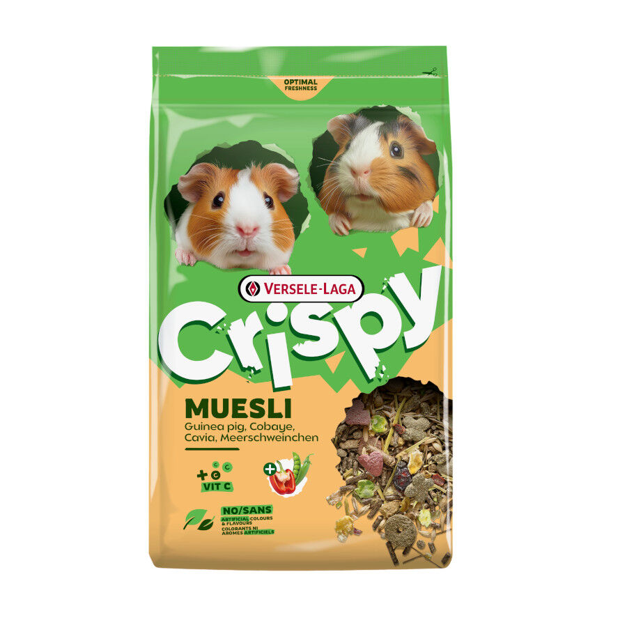 2,5 kg Versele-Laga Crispy Muesli para Porquinhos da &Iacute;ndia, , large Imagem n&uacute;mero 1