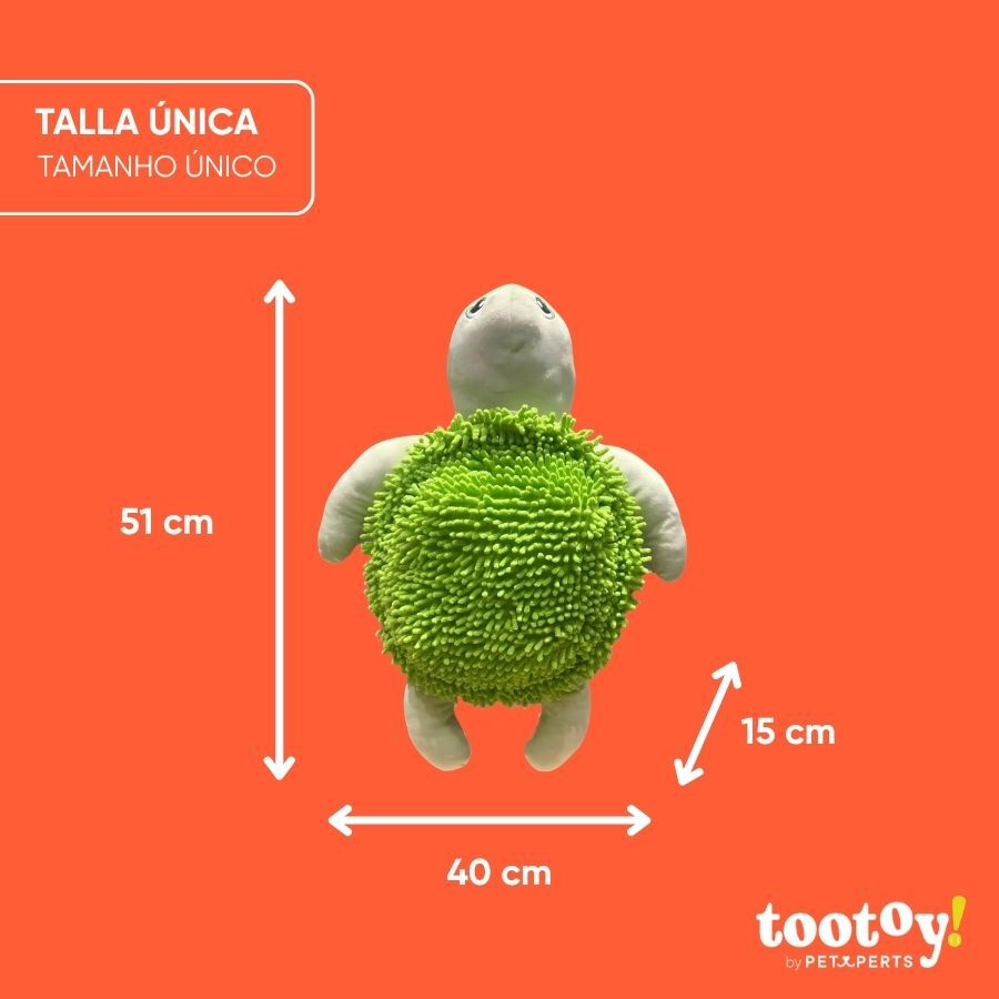Tootoy! Comfort Jumbo Turtle Peluche para c&atilde;o, , large Imagem n&uacute;mero 3