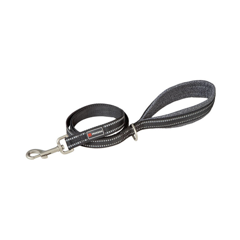 Freedog Shiva Trela Refletora cinzenta para cães,  Imagem número 1 Freedog Shiva Trela Refletora cinzenta para cães, , large Imagem número 1