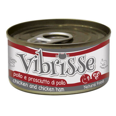 Croci Vibrisse Frango e Presunto lata para gatos