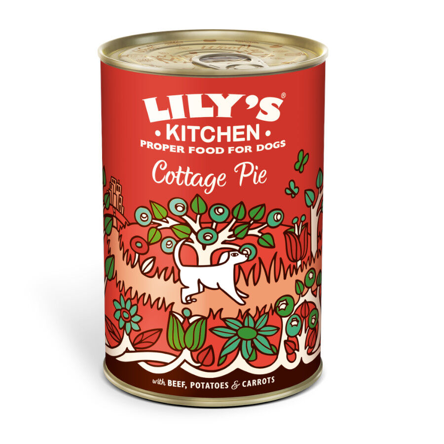 400 g Lily's Kitchen Terneira e Legumes lata para c&atilde;es, , large Imagem n&uacute;mero 1