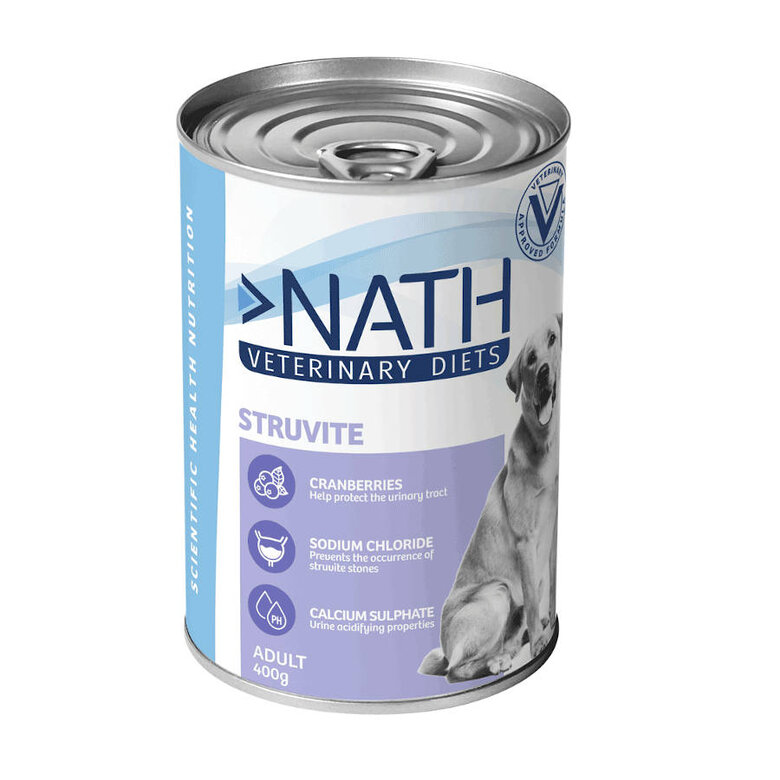 Nath VetDiet Struvite Peru lata para cães, , large image number null