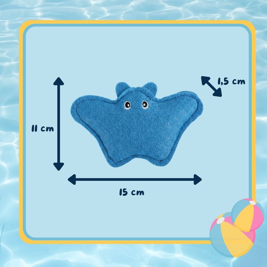 Summer Vibes Cat Manta Ray Peluche para gatos, , large Imagem n&uacute;mero 4