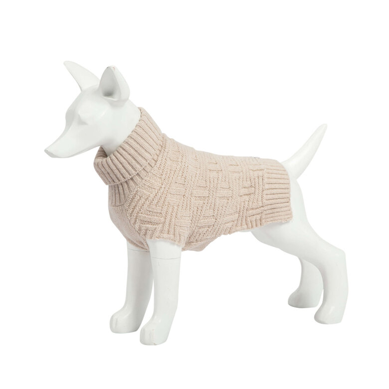 Suéter para cachorro Freedog ECO Himalaya bege,  Imagem número 1 Suéter para cachorro Freedog ECO Himalaya bege, , large Imagem número 1