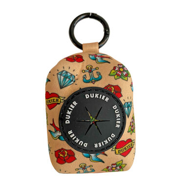 Dukier Tattoo Porta-sacos com gancho para cães 