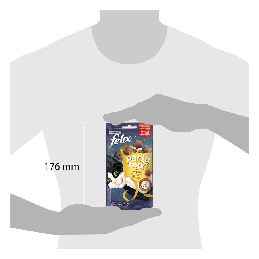 4 pacotes x  60 g Felix Biscoitos Party Mix para gatos Pack poupan&ccedil;a!, , large Imagem n&uacute;mero 5