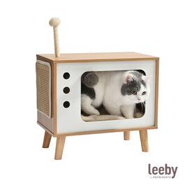 Leeby Thierre TV cama nido arranhador para gatos