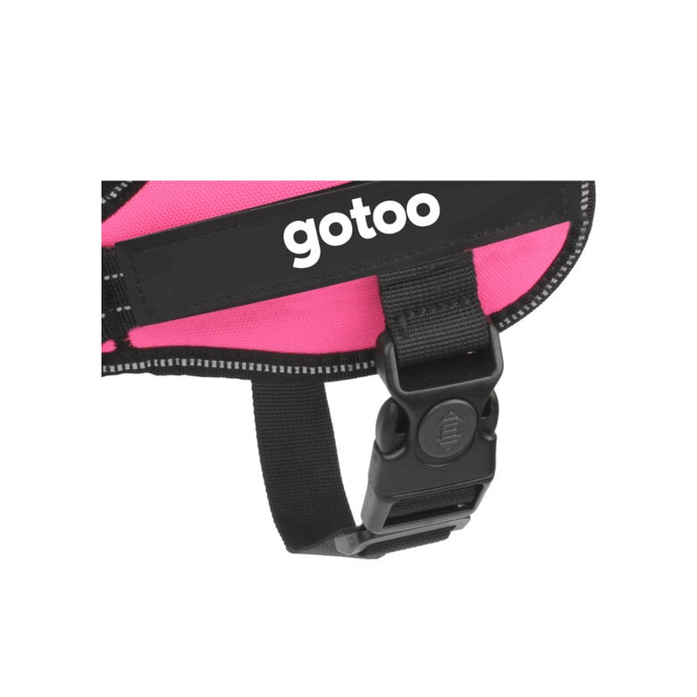 Gotoo Peitoral anti-puxão rosa para cães,  Imagem número 5 Gotoo Peitoral anti-puxão rosa para cães, , large Imagem número 5