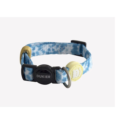 Dukier Coleira Estampado Tie Dye para gatos