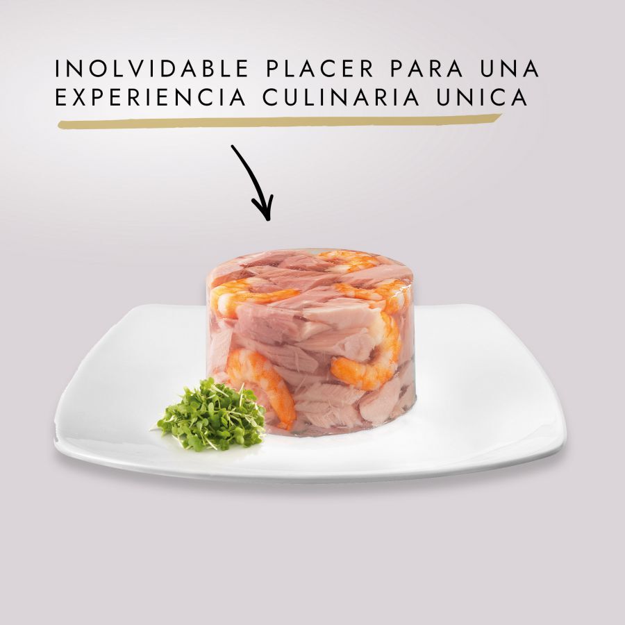 85 g Gourmet Diamant Filetes de Atum e Gambas em gelatina para gatos, , large Imagem n&uacute;mero 2