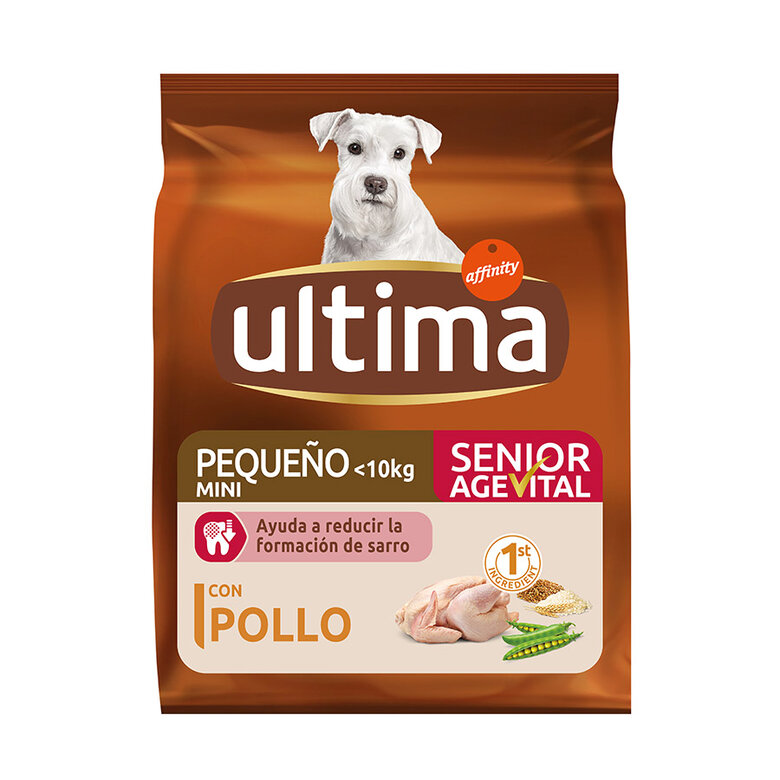 1.5 kg Affinity Ultima Senior Mini Frango ração para cães,  Imagem número 1 1.5 kg Affinity Ultima Senior Mini Frango ração para cães, , large Imagem número 1