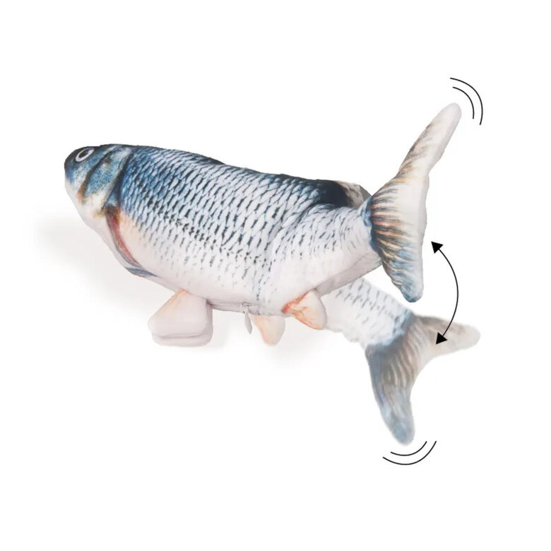 Flamingo Flounder Brinquedo em forma de Peixe Eléctrico para gatos,  Imagem número 2 Flamingo Flounder Brinquedo em forma de Peixe Eléctrico para gatos, , large Imagem número 2