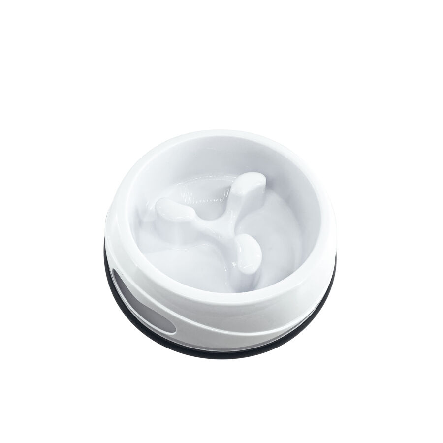 Outech Slow Feeding comedouro branco para animais de estima&ccedil;&atilde;o, , large Imagem n&uacute;mero 1