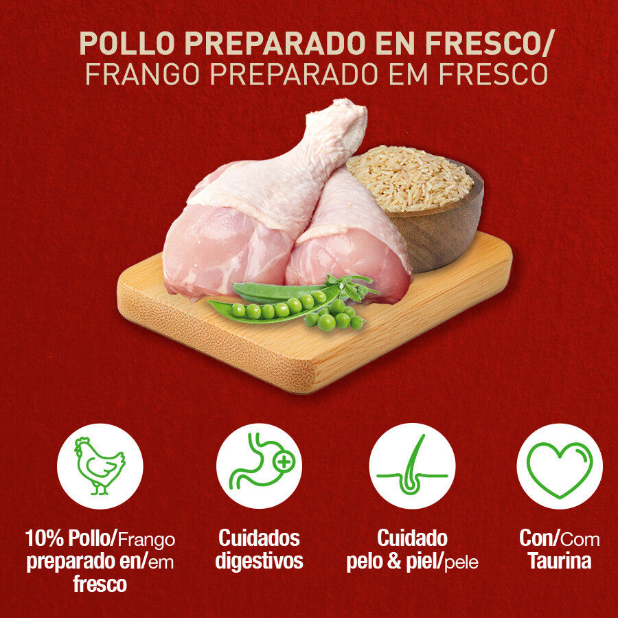 10 kg Catxtreme Adult Outdoors Ra&ccedil;&atilde;o de frango para gatos  , , large Imagem n&uacute;mero 2