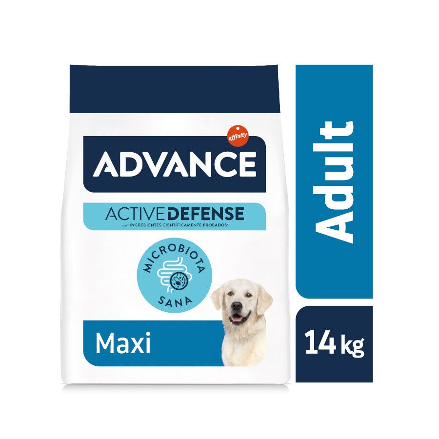 14 kg Advance Active Defense Maxi Adult Frango e Arroz ra&ccedil;&atilde;o para c&atilde;es, , large Imagem n&uacute;mero 2