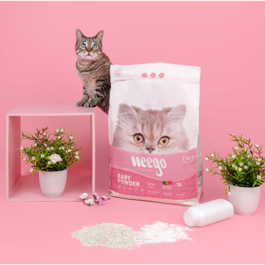 Weego Baby Powder Areia Aglomerante para gatos, , large Imagem n&uacute;mero 2