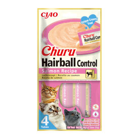 Churu Hairball Control Snack de Salm&atilde;o para gatos