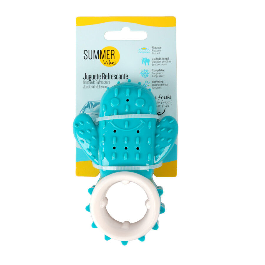 Summer Vibes Mordedor frio cacto azul para cachorros, , large Imagem n&uacute;mero 4