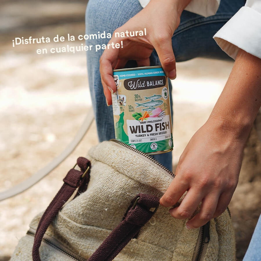 400 g Wild Balance BARF de Peixe e Per&uacute; em lata para c&atilde;es , , large Imagem n&uacute;mero 5