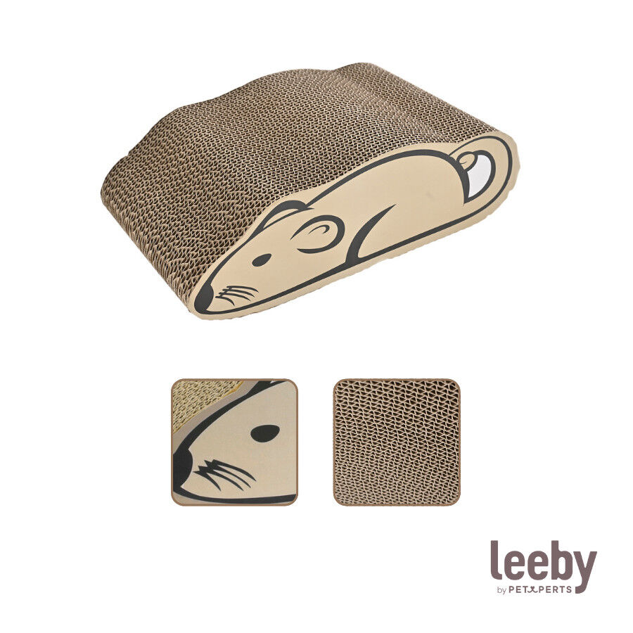 Leeby Miaou t&aacute;bua arranhadora de cart&atilde;o para gatos, , large Imagem n&uacute;mero 7