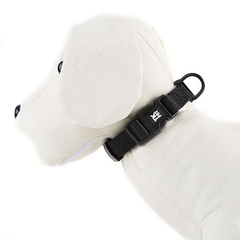 TK-Pet Neo Classic Coleira de Nylon Preta para cães,  Imagem número 1 TK-Pet Neo Classic collar perro nylon neopreno negro Imagem número 1