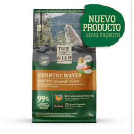 True Origins Wild Senior Country Water Pollo pienso para perros