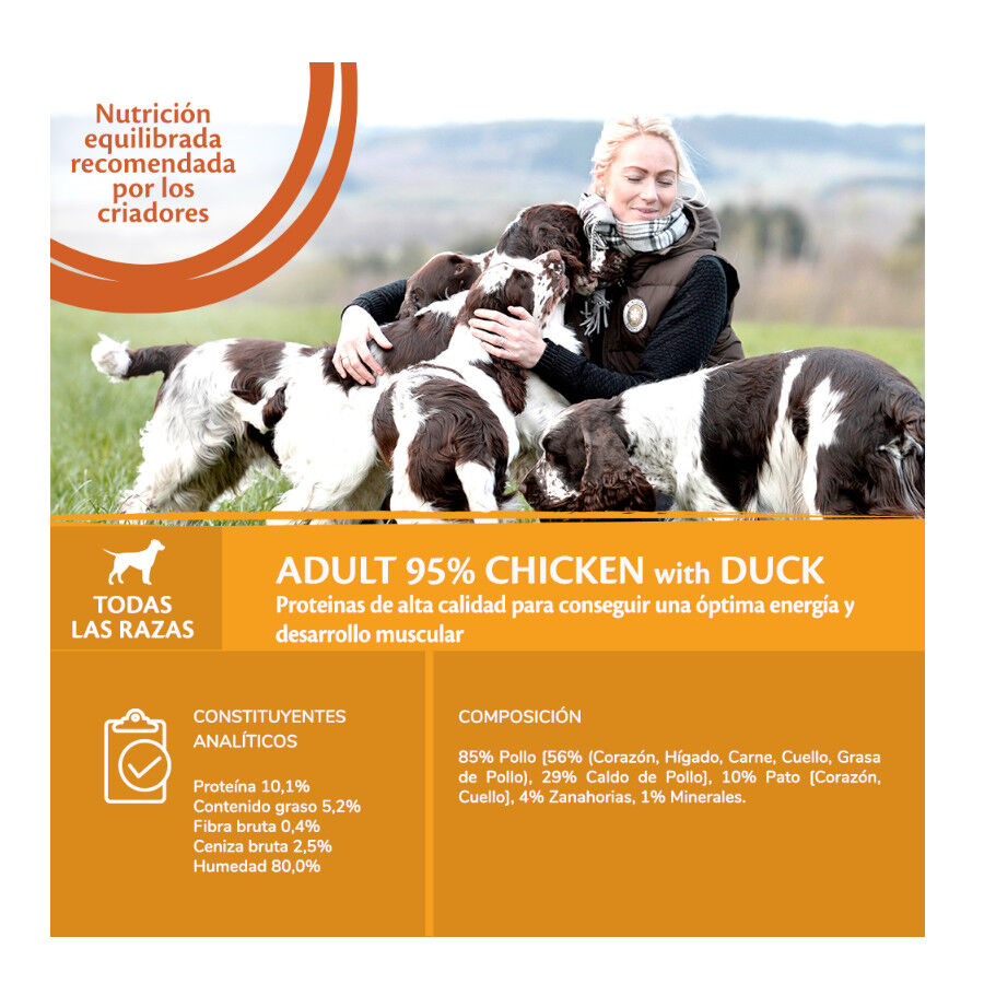 400 g Wellness Core Frango y Pato lata para c&atilde;es, , large Imagem n&uacute;mero 3