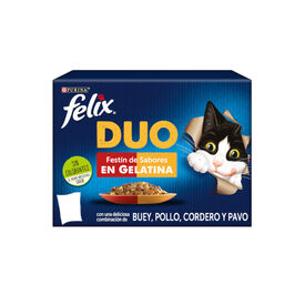 Felix Fantastic Duo Carne em Gelatina saqueta