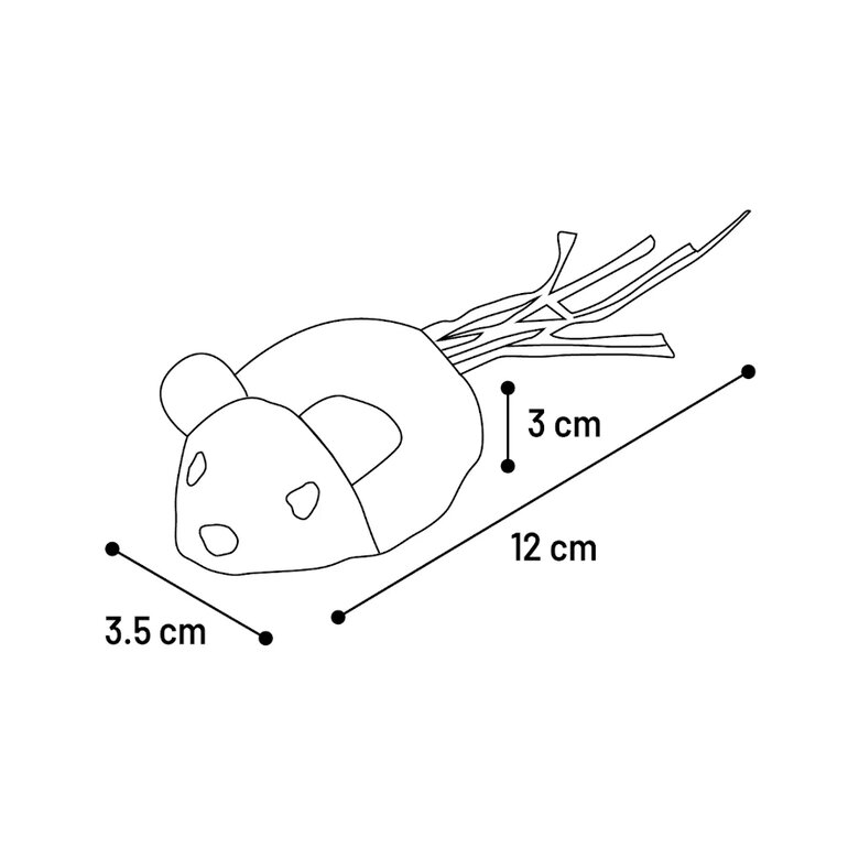 Flamingo Karo Rato de sisal para gatos,  Imagem número 4 Flamingo Karo Rato de sisal para gatos, , large Imagem número 4