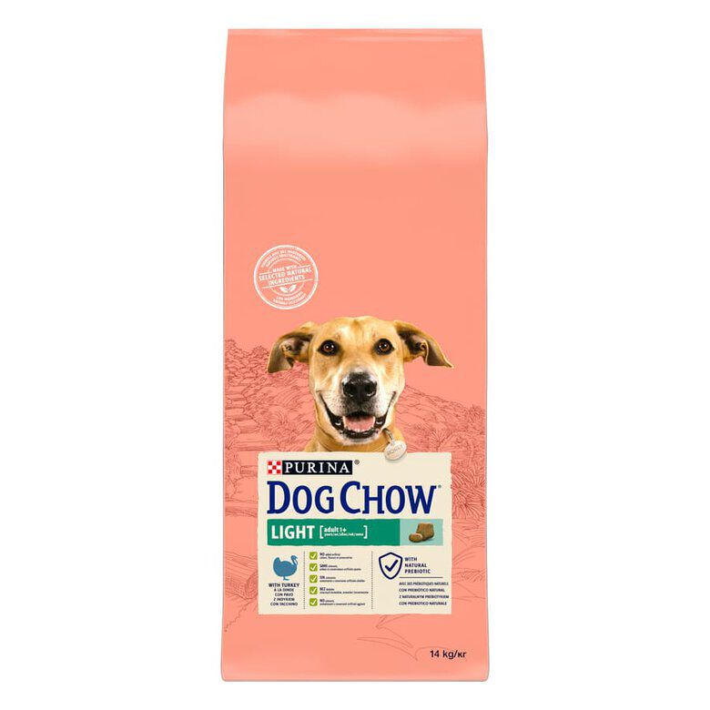 Dog Chow Light Pavo pienso para perros Imagem n&uacute;mero 1
