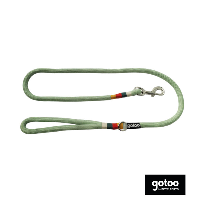 Gotoo Trela de corda verde para cães,  Imagem número 2 Gotoo Trela de corda verde para cães, , large Imagem número 2