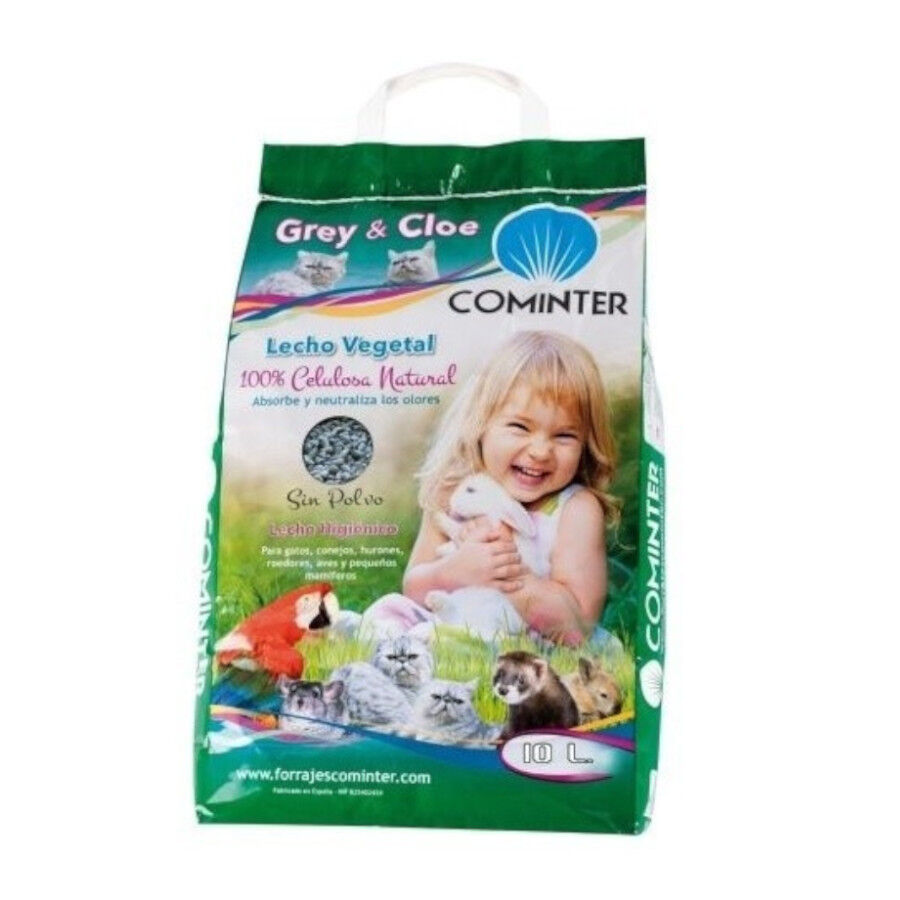 Cominter Grey e Cloe Areia de celulose para animais de estima&ccedil;&atilde;o, , large Imagem n&uacute;mero 1