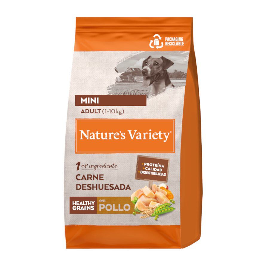 7 kg Nature's Variety Healthy Grains Adult Mini Frango ra&ccedil;&atilde;o para c&atilde;es, , large Imagem n&uacute;mero 1