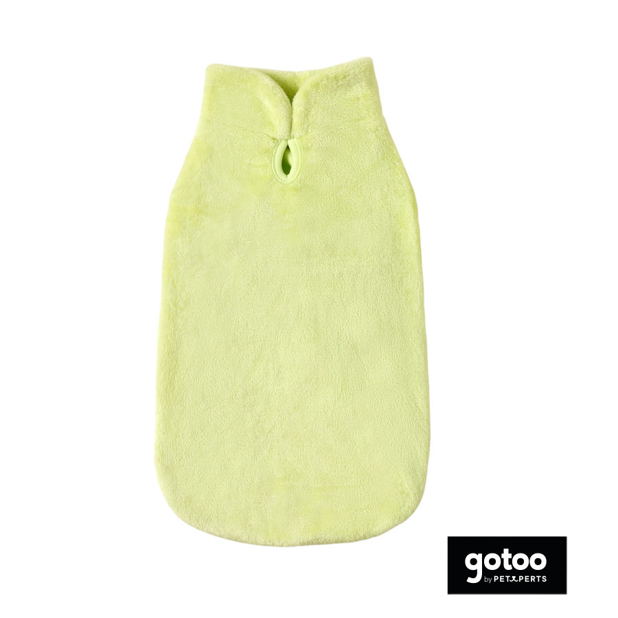 Gotoo Camisola Polar Verde-Lima para c&atilde;es, , large Imagem n&uacute;mero 2