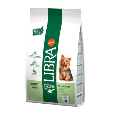 Libra Adult Mini Frango ração para cães