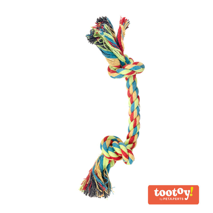 Tootoy! Rope Bone Multicolor Corda para c&atilde;es, , large Imagem n&uacute;mero 3