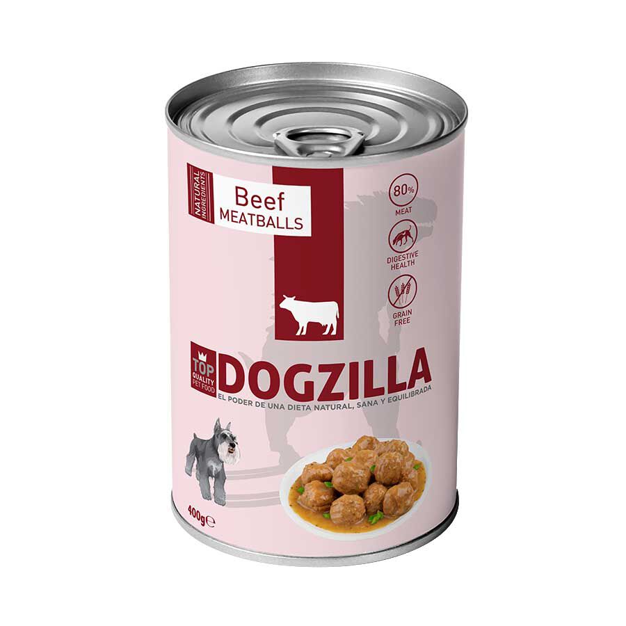 400 g Dogzilla alm&ocirc;ndegas de vitela lata para c&atilde;es, , large Imagem n&uacute;mero 1