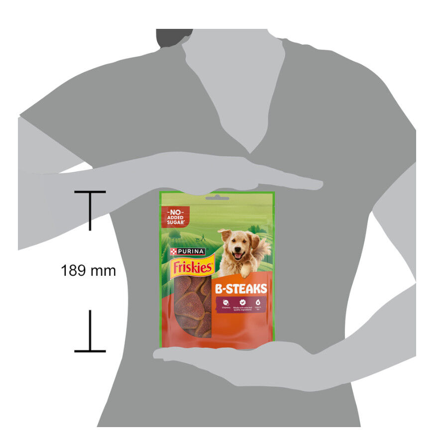 150 g Friskies Biscoitos B-Steaks para c&atilde;es, , large Imagem n&uacute;mero 4